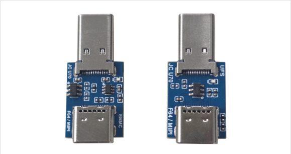 F64 Auto-Connect UFS and eMMC Adapter